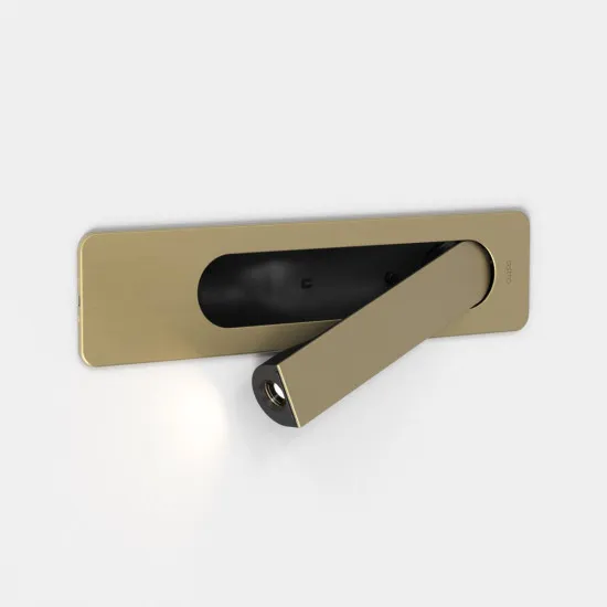 Astro Lighting Keta Non-USB arany LED fali olvasólámpa (AST-1437021) LED 1 izzós IP20