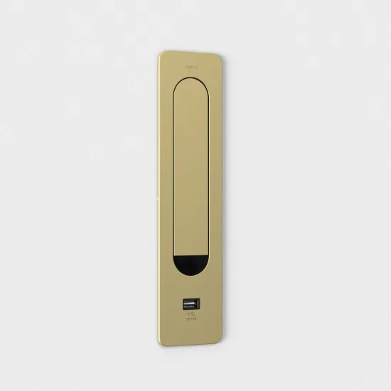 Astro Lighting Keta USB-A arany LED fali olvasólámpa (AST-1437007) LED 1 izzós IP20