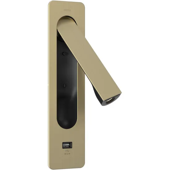 Astro Lighting Keta USB-A arany LED fali olvasólámpa (AST-1437007) LED 1 izzós IP20