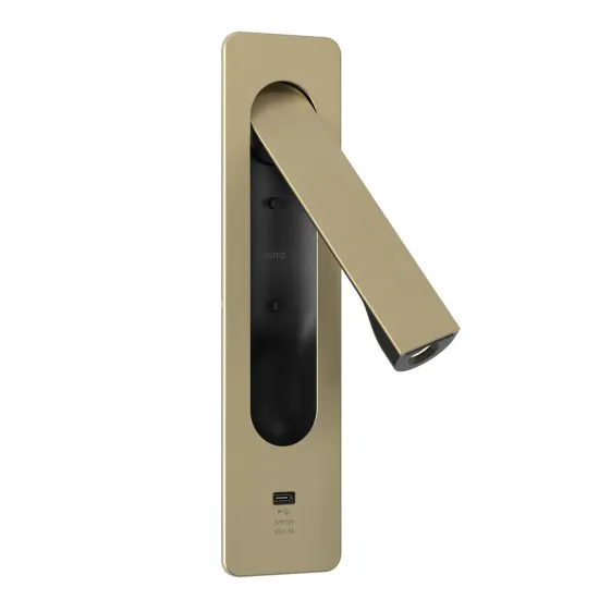 Astro Lighting Keta USB-C arany LED fali olvasólámpa (AST-1437039) LED 1 izzós IP20