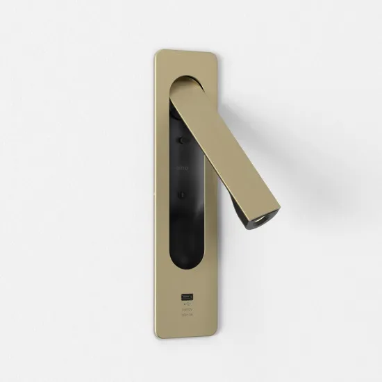 Astro Lighting Keta USB-C arany LED fali olvasólámpa (AST-1437039) LED 1 izzós IP20