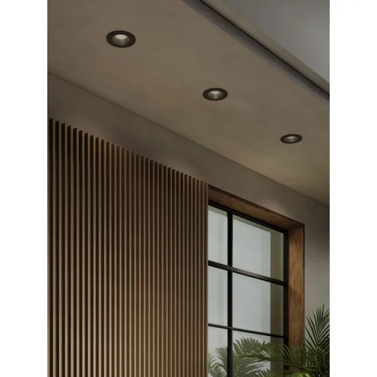 Astro Lighting Kos Recessed fekete kültéri beépíthető lámpa (AST-1326081) GU10 1 izzós IP65