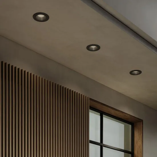 Astro Lighting Kos Recessed fekete kültéri beépíthető lámpa (AST-1326081) GU10 1 izzós IP65