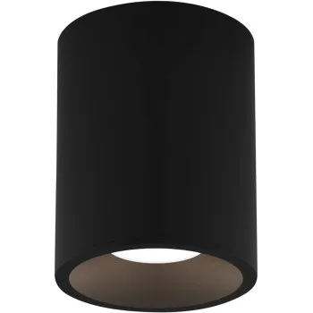 Astro Lighting Kos Round 100 LED fekete fürdőszobai LED mennyezeti lámpa (AST-1326062) LED 1 izzós IP65