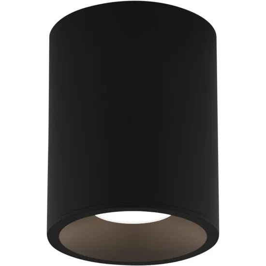 Astro Lighting Kos Round 100 LED fekete fürdőszobai LED mennyezeti lámpa (AST-1326062) LED 1 izzós IP65