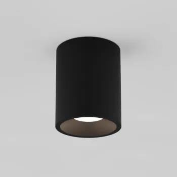 Astro Lighting Kos Round 100 LED fekete fürdőszobai LED mennyezeti lámpa (AST-1326062) LED 1 izzós IP65