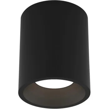 Astro Lighting Kos Round 140 LED fekete fürdőszobai LED mennyezeti lámpa (AST-1326068) LED 1 izzós IP65
