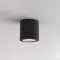 Astro Lighting Kos Round 85 fekete fürdőszobai mennyezeti lámpa (AST-1326040) GU10 1 izzós IP65