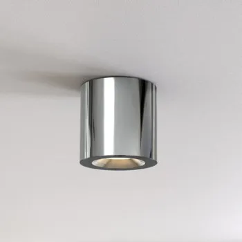 Astro Lighting Kos Round 85 króm fürdőszobai mennyezeti lámpa (AST-1326042) GU10 1 izzós IP65