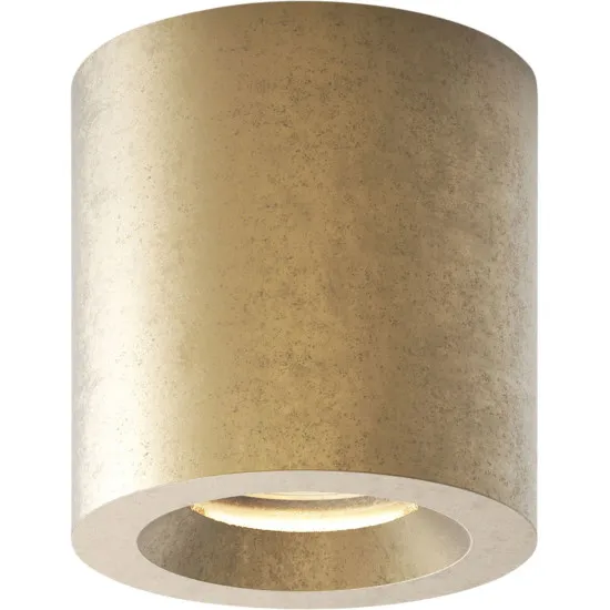 Astro Lighting Kos Round 85 sárgaréz fürdőszobai mennyezeti lámpa (AST-1326075) GU10 1 izzós IP44