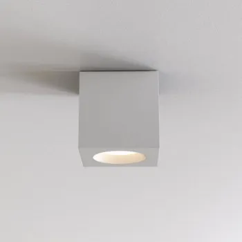 Astro Lighting Kos Square 85 fehér fürdőszobai mennyezeti lámpa (AST-1326043) GU10 1 izzós IP65