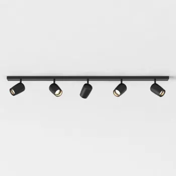 Astro Lighting Koto Five Bar fekete mennyezeti spotlámpa (AST-1478008) GU10 5 izzós IP20