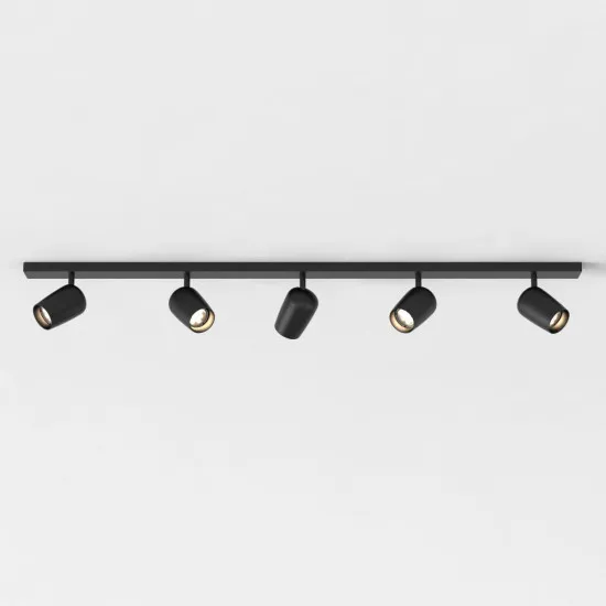 Astro Lighting Koto Five Bar fekete mennyezeti spotlámpa (AST-1478008) GU10 5 izzós IP20