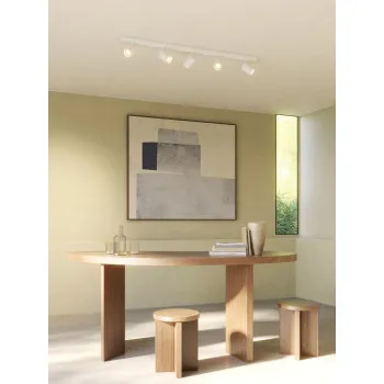 Astro Lighting Koto Five Bar fehér mennyezeti spotlámpa (AST-1478016) GU10 5 izzós IP20