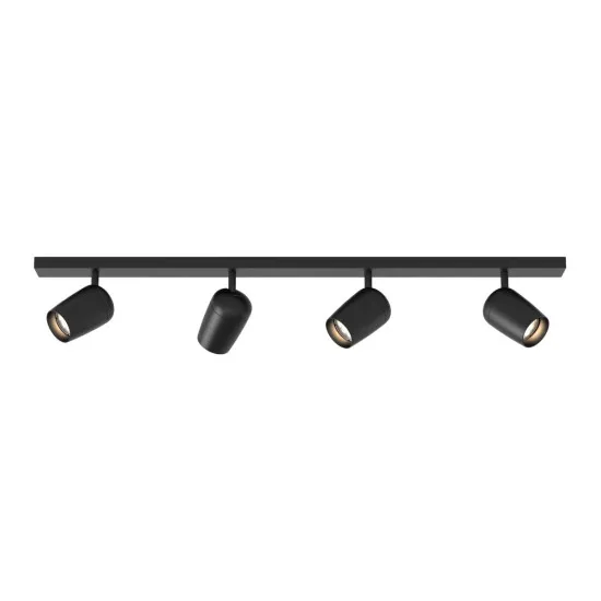 Astro Lighting Koto Four Bar fekete mennyezeti spotlámpa (AST-1478007) GU10 4 izzós IP20