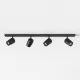 Astro Lighting Koto Four Bar fekete mennyezeti spotlámpa (AST-1478007) GU10 4 izzós IP20