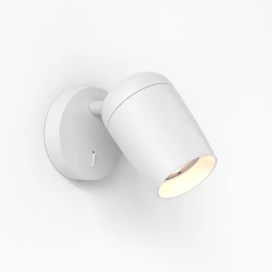 Astro Lighting Koto Single Switched fehér fali/mennyezeti spotlámpa (AST-1478010) GU10 1 izzós IP20