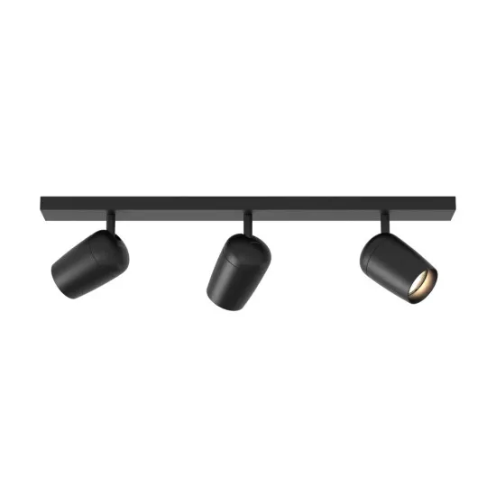 Astro Lighting Koto Triple Bar fekete mennyezeti spotlámpa (AST-1478006) GU10 3 izzós IP20