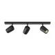 Astro Lighting Koto Triple Bar fekete mennyezeti spotlámpa (AST-1478006) GU10 3 izzós IP20