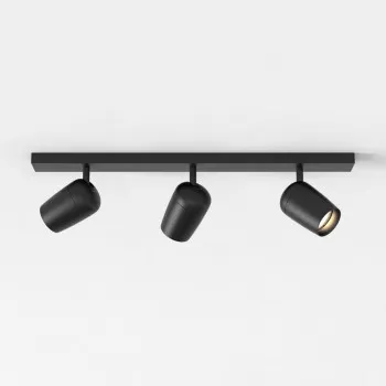 Astro Lighting Koto Triple Bar fekete mennyezeti spotlámpa (AST-1478006) GU10 3 izzós IP20