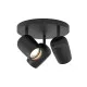 Astro Lighting Koto Triple Round fekete mennyezeti spotlámpa (AST-1478005) GU10 3 izzós IP20