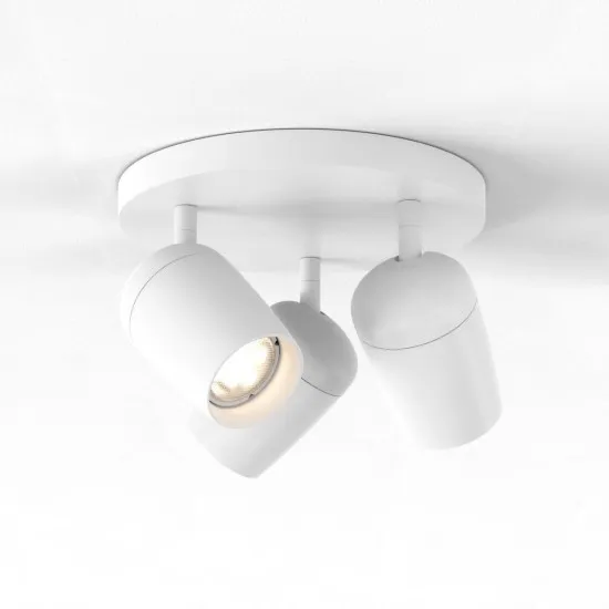 Astro Lighting Koto Triple Round fehér mennyezeti spotlámpa (AST-1478013) GU10 3 izzós IP20