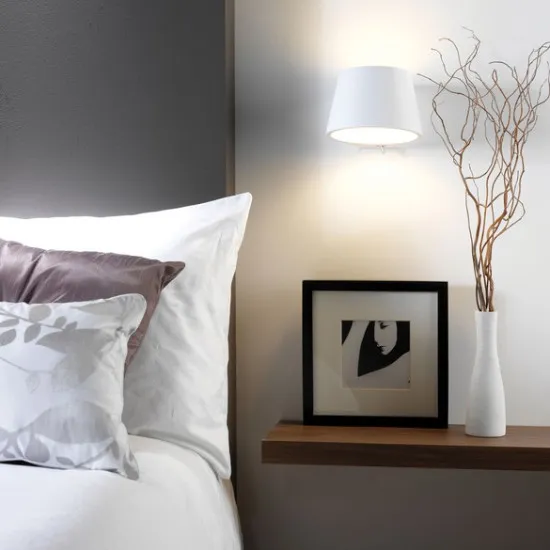 Astro Lighting Koza fehér fali lámpa (AST-1155001) E14 1 izzós IP20