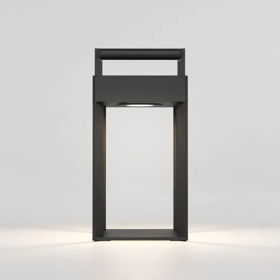 Astro Lighting Kuro 250 fekete LED kültéri állólámpa (AST-1430001) LED 1 izzós IP44
