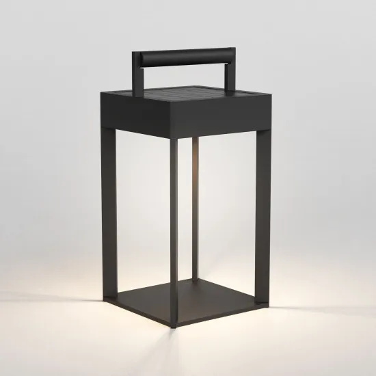 Astro Lighting Kuro 250 fekete LED kültéri állólámpa (AST-1430001) LED 1 izzós IP44