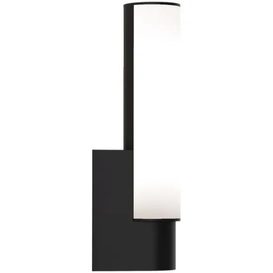 Astro Lighting Kyoto fekete fürdőszobai LED falikar (AST-1060017) LED 1 izzós IP44