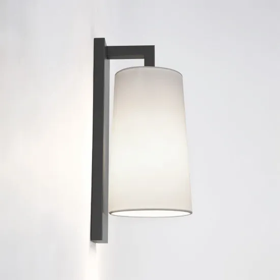 Astro Lighting Lago 280 fekete fürdőszobai falikar (AST-1297009) E27 1 izzós IP44