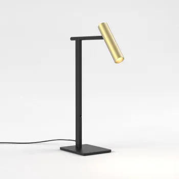 Astro Lighting Leda Desk fekete asztali lámpa (AST-1457002) GU10 1 izzós IP20