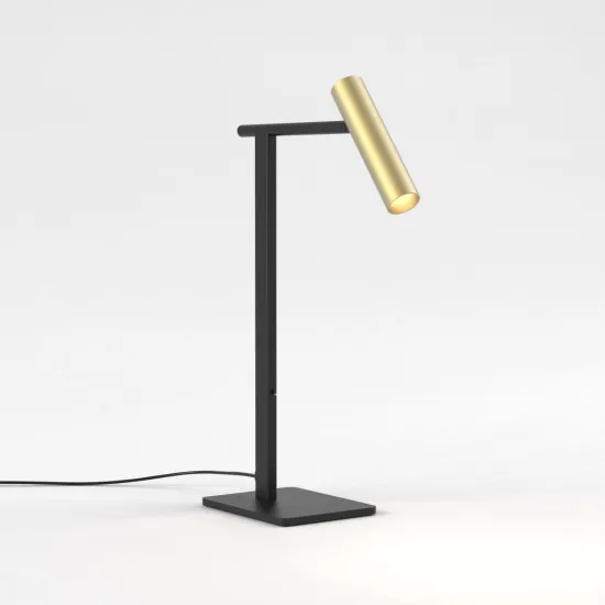 Astro Lighting Leda Desk fekete asztali lámpa (AST-1457002) GU10 1 izzós IP20