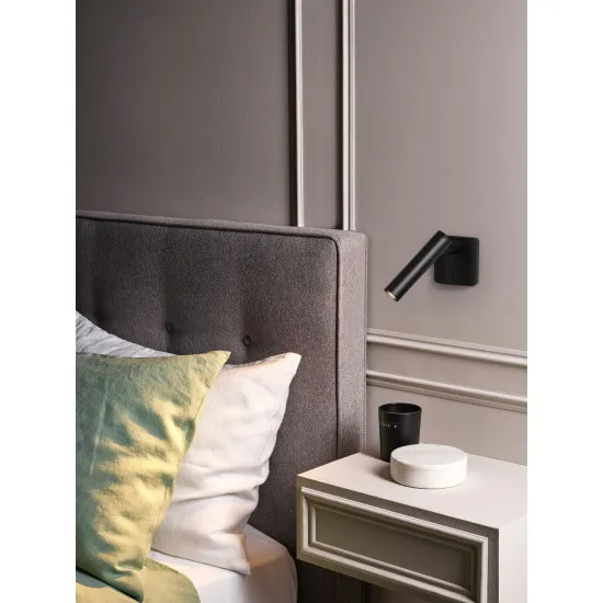 Astro Lighting Leda Single fekete falikar (AST-1457003) GU10 MR11 1 izzós IP20