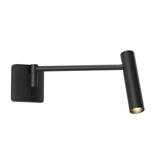 Astro Lighting Leda Swing Arm fekete falikar (AST-1457004) GU10 MR11 1 izzós IP20