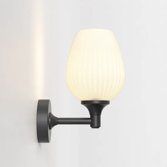 Astro Lighting Liberty Wall fekete fürdőszobai tükörvilágítás (AST-1485001) E14 1 izzós IP44