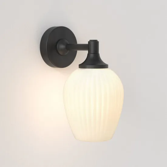 Astro Lighting Liberty Wall fekete fürdőszobai tükörvilágítás (AST-1485001) E14 1 izzós IP44