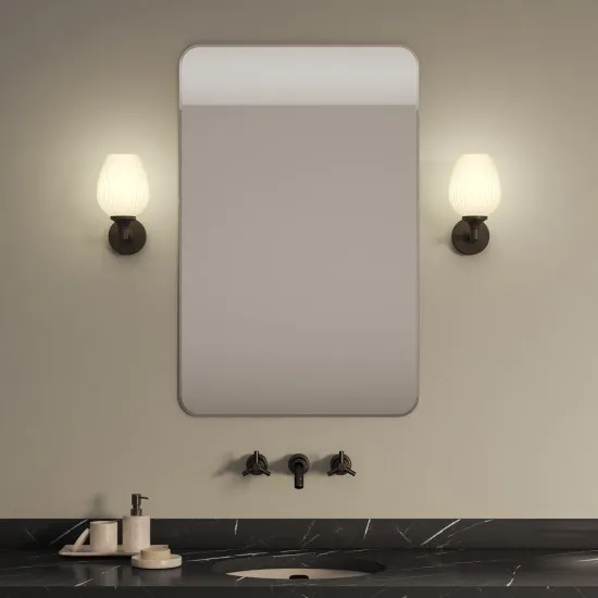 Astro Lighting Liberty Wall fekete fürdőszobai tükörvilágítás (AST-1485001) E14 1 izzós IP44