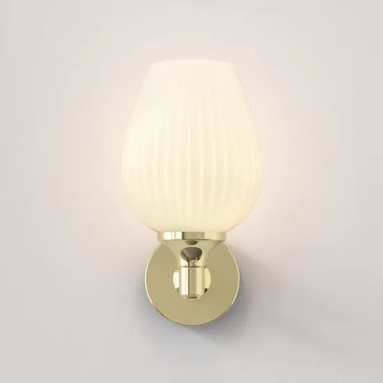 Astro Lighting Liberty Wall sárgaréz fürdőszobai tükörvilágítás (AST-1485002) E14 1 izzós IP44