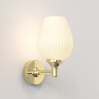 Astro Lighting Liberty Wall sárgaréz fürdőszobai tükörvilágítás (AST-1485002) E14 1 izzós IP44