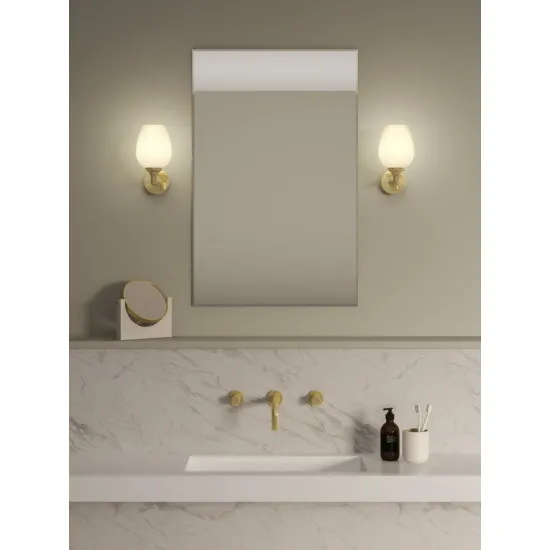 Astro Lighting Liberty Wall sárgaréz fürdőszobai tükörvilágítás (AST-1485002) E14 1 izzós IP44