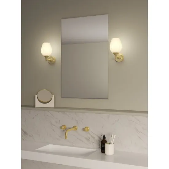 Astro Lighting Liberty Wall sárgaréz fürdőszobai tükörvilágítás (AST-1485002) E14 1 izzós IP44
