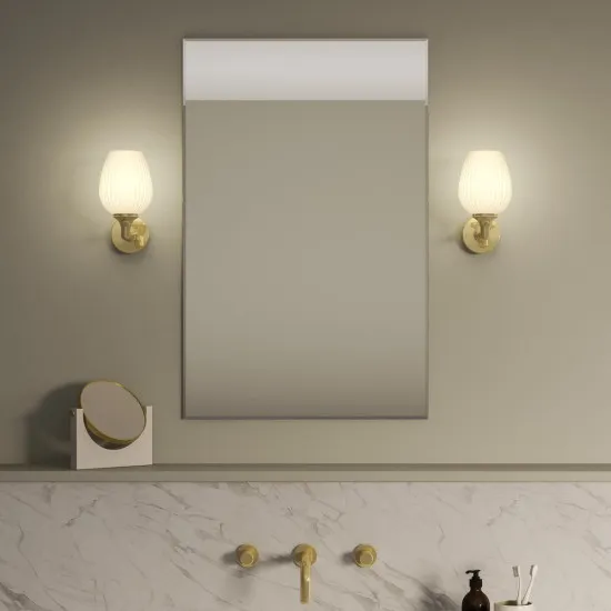 Astro Lighting Liberty Wall sárgaréz fürdőszobai tükörvilágítás (AST-1485002) E14 1 izzós IP44