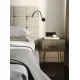 Astro Lighting Lucca Recessed fekete beépíthető LED fali olvasólámpa (AST-1435009) LED 1 izzós IP20