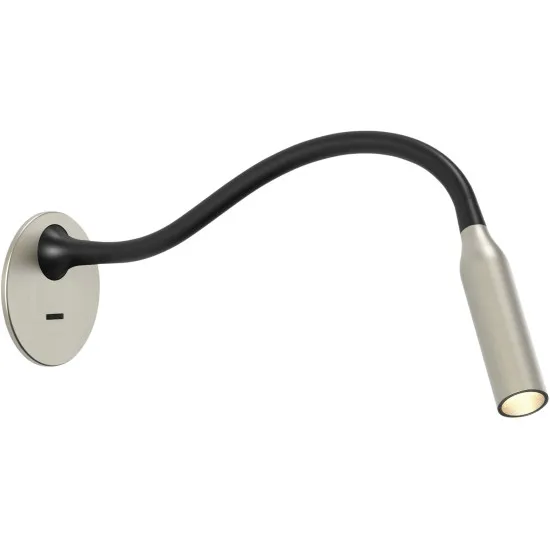 Astro Lighting Lucca Recessed nikkel beépíthető LED fali olvasólámpa (AST-1435010) LED 1 izzós IP20