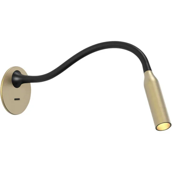 Astro Lighting Lucca Recessed arany beépíthető LED fali olvasólámpa (AST-1435011) LED 1 izzós IP20