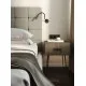 Astro Lighting Lucca Recessed barna beépíthető LED fali olvasólámpa (AST-1435012) LED 1 izzós IP20