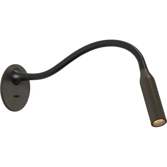 Astro Lighting Lucca Recessed barna beépíthető LED fali olvasólámpa (AST-1435012) LED 1 izzós IP20