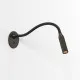 Astro Lighting Lucca Recessed barna beépíthető LED fali olvasólámpa (AST-1435012) LED 1 izzós IP20