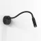 Astro Lighting Lucca Surface fekete LED fali olvasólámpa (AST-1435001) LED 1 izzós IP20
